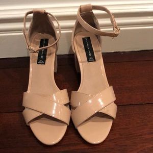 Steven By Steve Madden Voomme Ankle Strap Block Heal Sandal